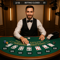 FeliceBet - Blackjack en Direct - Casino en Direct Evolution Gaming