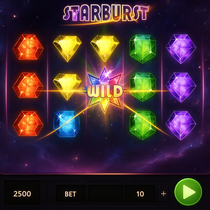 FeliceBet - Machine à Sous Starburst - Tours Gratuits